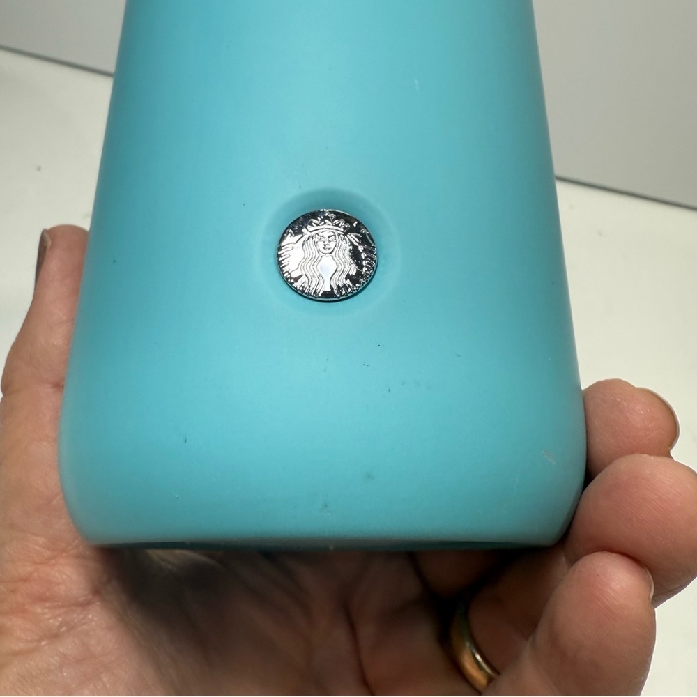 Starbucks Turquoise Matte Stainless Steel 12oz Tumbler Siren Medallion 2022 - Picture 7 of 8